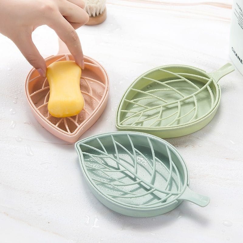 Khay để xà phòng hình chiếc lá