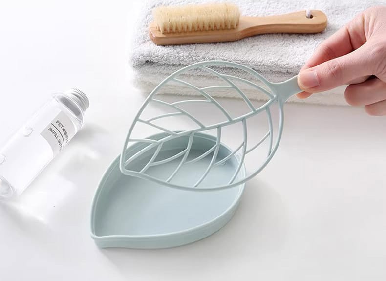 Khay nhựa để xà phòng có cấu tạo 2 lớp