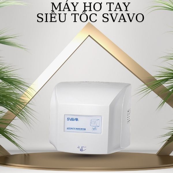 Mẫu máy sấy khô tay tự động siêu tốc của Hành Tinh Xanh