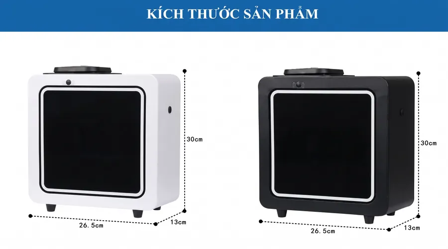 Kích thước máy khuếch tán tinh dầu công suất lớn