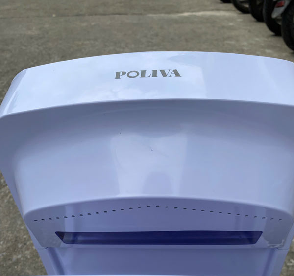 Hình ảnh thực tế máy hơ - máy sấy tay Poliva