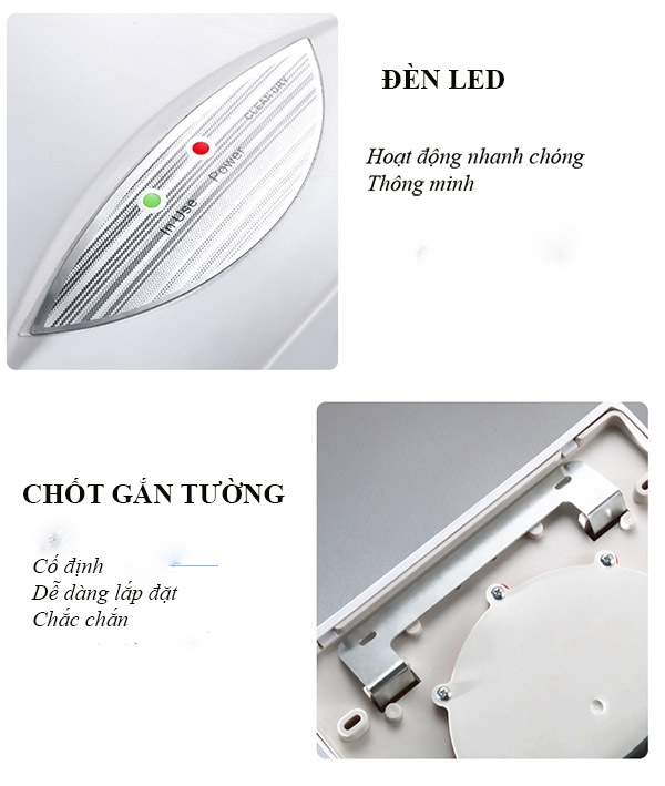 Chi tiết bộ phận đèn led