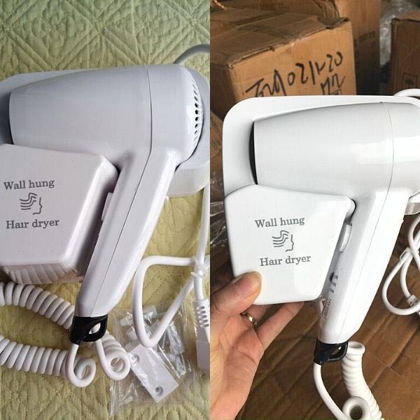 Hình ảnh thực tế máy sấy tóc treo tường