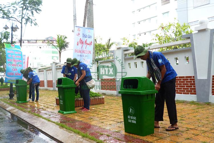 Bán thùng đựng rác giá rẻ tại Bắc Giang