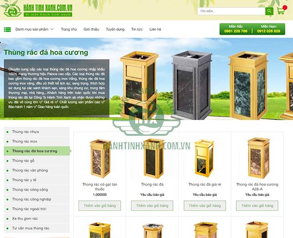 Top 3 địa chỉ bán thùng rác đá hoa cương uy tín nhất Việt Nam