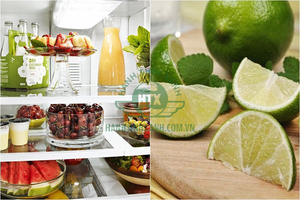 Sử dụng hoa quả có sẵn trong tủ lạnh