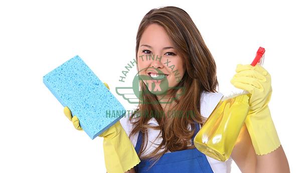 Cần đeo bao tay khi vệ sinh