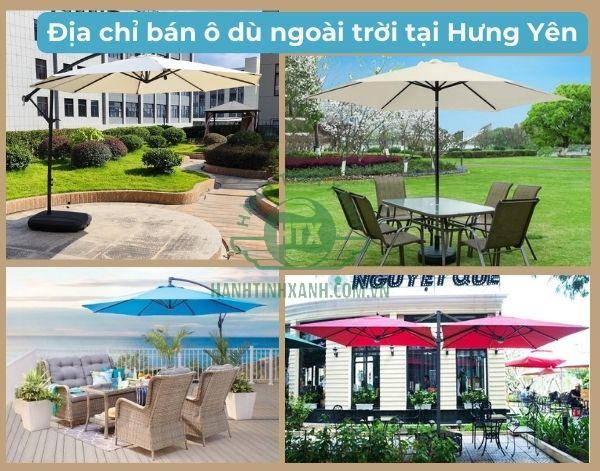 Đi tìm địa chỉ mua ô dù ngoài trời tại Hưng Yên uy tín