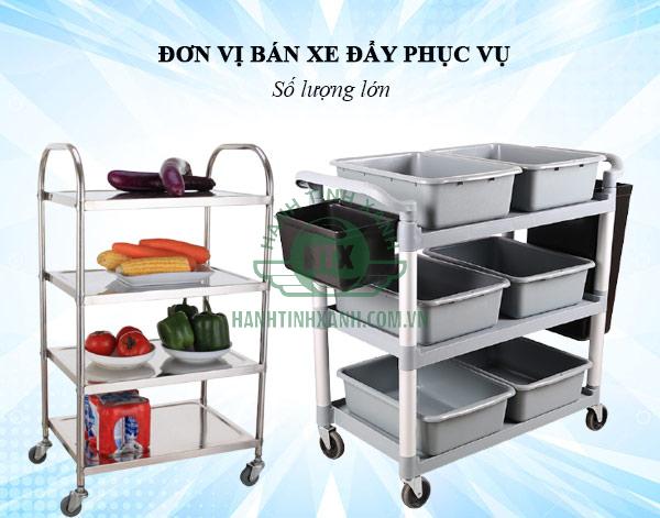 Đơn vị có sẵn nguồn hàng xe đẩy phục vụ số lượng lớn