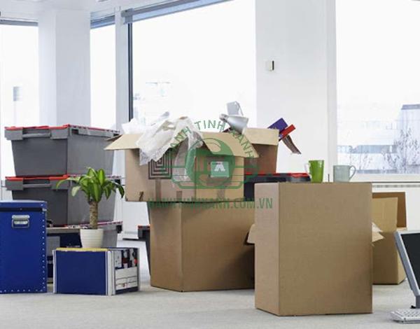 Dọn văn phòng để chuyển tạo ra khá nhiều rác thải