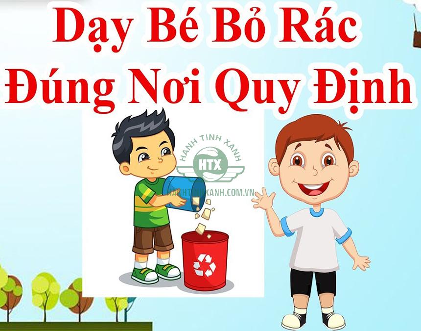 Câu truyện về việc bỏ rác đúng nơi quy định