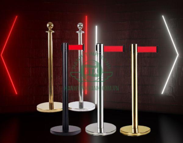 Thân trụ cột chắn nhiều chất liệu, màu sắc bắt mắt