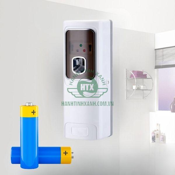 Sử dụng pin chuẩn cho máy tự động phun hương thơm phòng