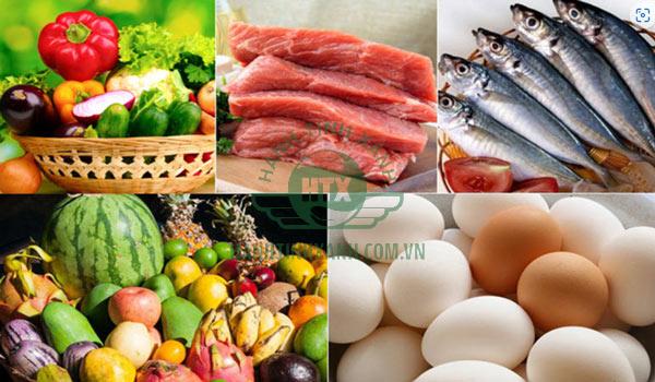 Thực phẩm, đồ ăn nên để xa thùng rác