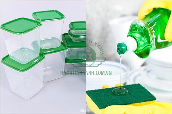 Thường xuyên vệ sinh sạch sẽ đồ nhựađã dùng