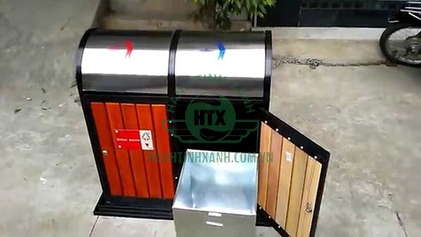 Chọn thùng rác nào có thể phân loại được rác