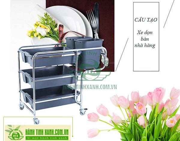 Khám phá cấu tạo xe dọn bàn