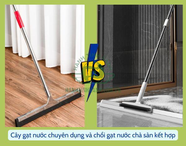 Bạn sẽ chọn loại thiết bị gạt nước sàn nhà nào?