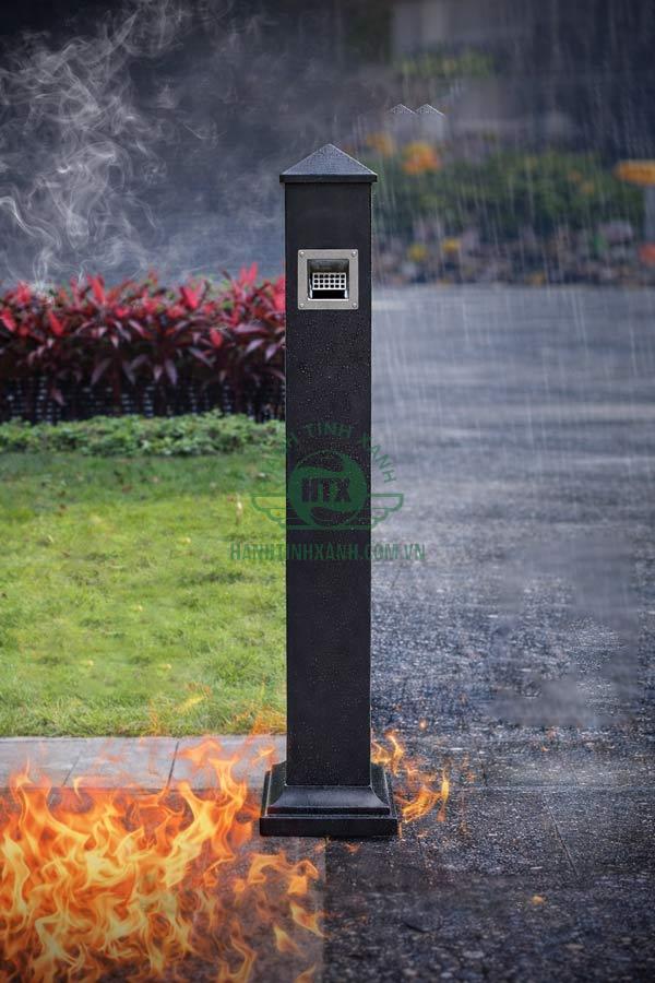 Trụ gạt tàn chuyên dụng chống cháy tốt