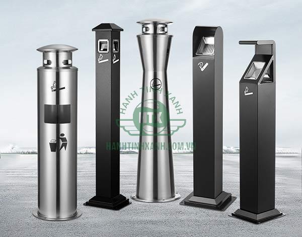 Thiết kế cây gạt tàn khá kín