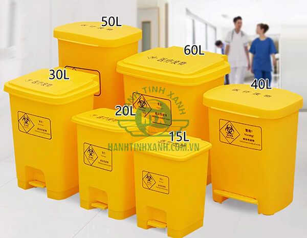 Trang bị thùng rác nhựa HDPE có tính trơ hóa chất giúp việc thu gom chất thải lây nhiễm an toàn, hiệu quả hơn