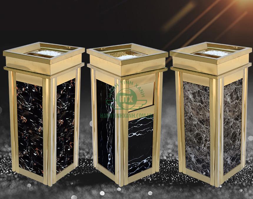 Có nên mua thùng rác đá hoa cương?