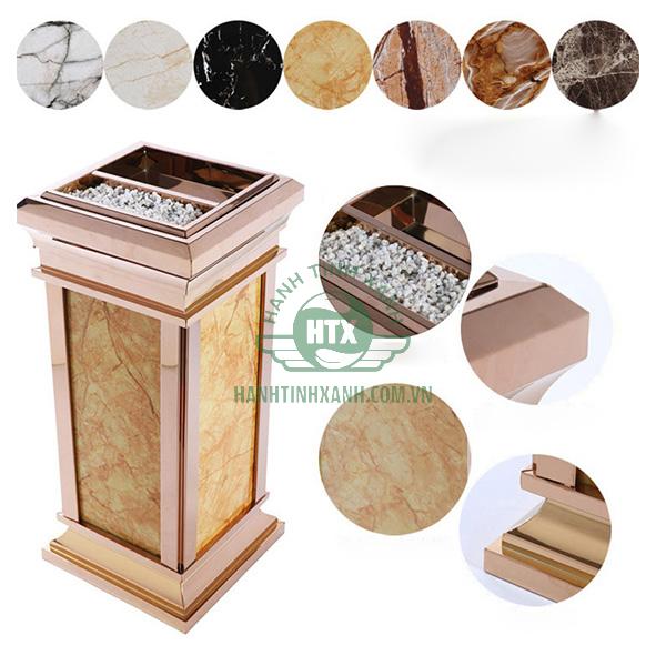 Có nên mua thùng rác đá hoa cương?