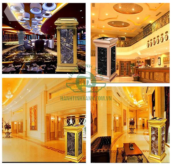 Có nên mua thùng rác đá hoa cương?