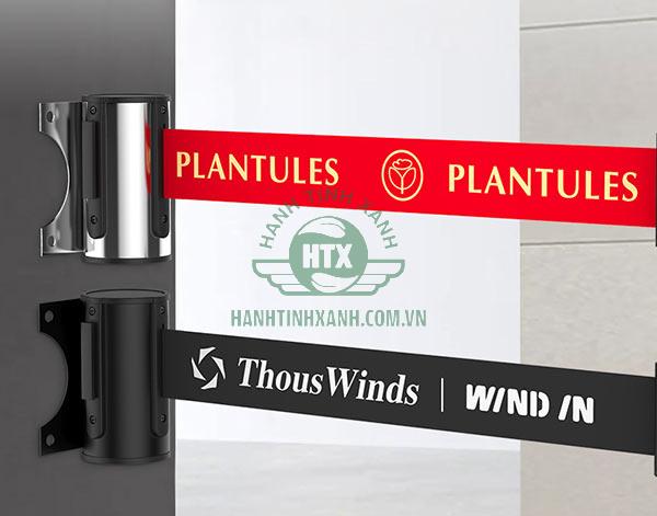 Đầu cột chắn gắn tường loại dây căng tiện dụng