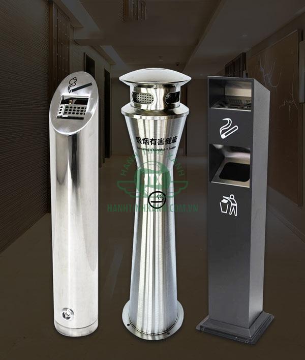 Thiết kế cây gạt tàn đa dạng, phù hợp nhiều không gian