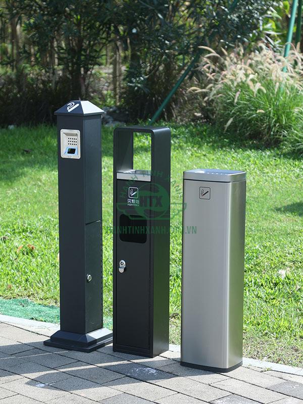 Các không gian xanh không thể thiếu cây gạt tàn công cộng