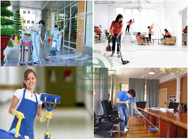 Khách sạn có rất nhiều khu vực công cộng cần làm vệ sinh