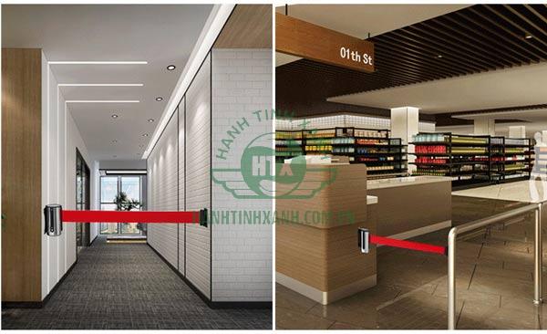 Với không gian nhỏ hẹp, bộ dây căng cột chắn là lựa chọn tối ưu