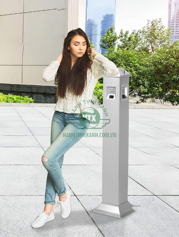 Cây gạt tàn có thể sử dụng ở cả trong nhà, ngoài trời của nhiều không gian