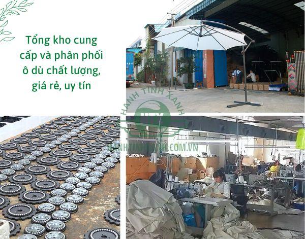 Tổng kho phân phối ô dù che nắng chất lượng, uy tín