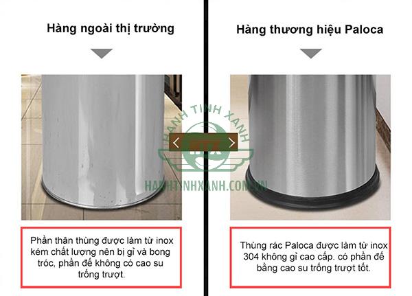 Đánh giá chất lượng thùng rác inox trên thị trường hiện nay