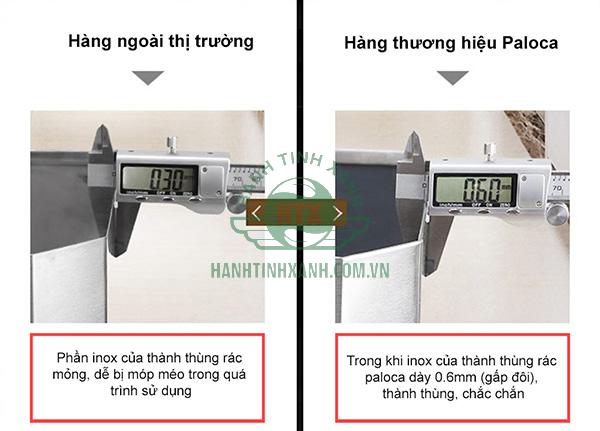 Đánh giá chất lượng thùng rác inox trên thị trường hiện nay