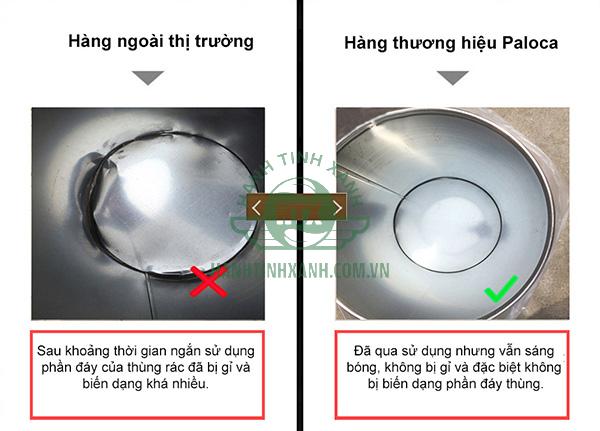 Đánh giá chất lượng thùng rác inox trên thị trường hiện nay