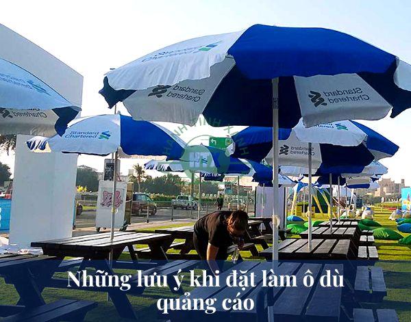 Những lưu ý cần biết khi đặt làm ô quảng cáo 