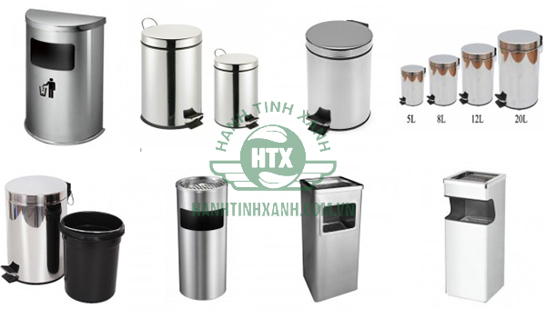 Điểm khác biệt của thùng rác inox nhập khẩu so với thùng rác inox trong nước