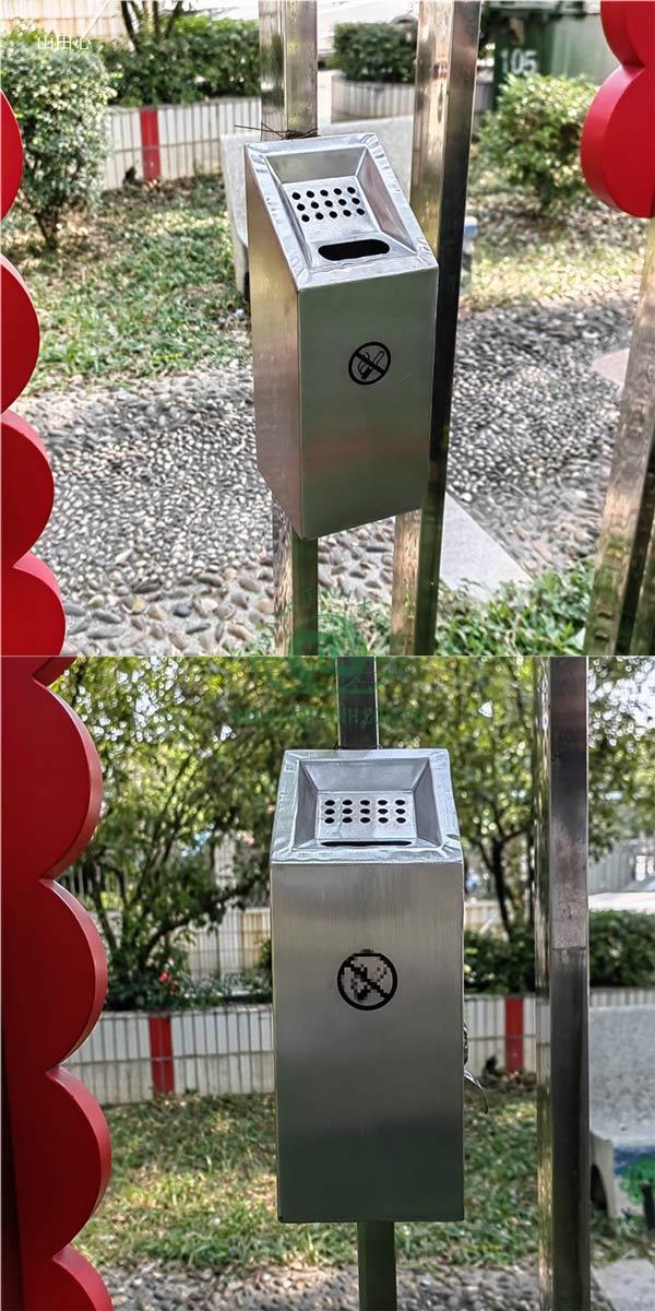 Chân dung cây gạt tàn gắn tường, treo cột