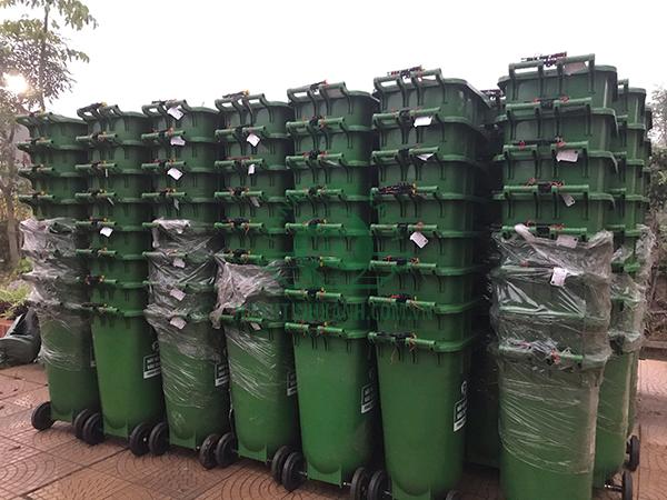 Dự án cung cấp +5000 thùng rác hữu cơ cho huyện Gia Bình - Bắc Ninh