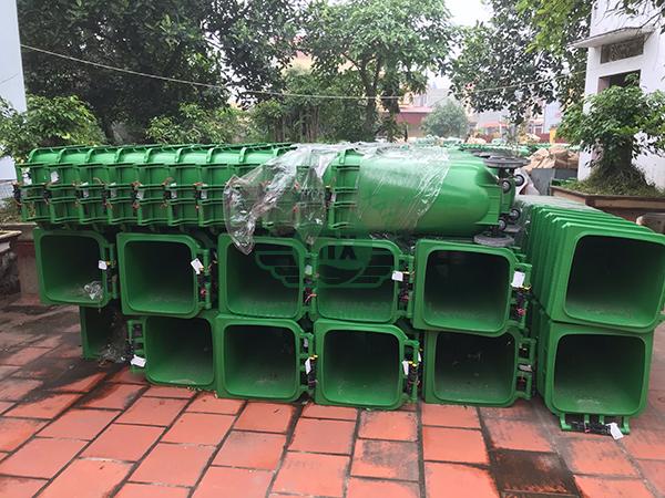 Dự án cung cấp +5000 thùng rác hữu cơ cho huyện Gia Bình - Bắc Ninh