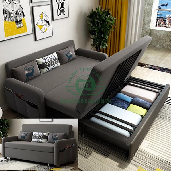 Giường gấp với ghế sofa - Foldable bed with sofa