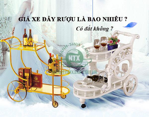 Khám phá giá các loại xe đẩy rượu nhà hàng