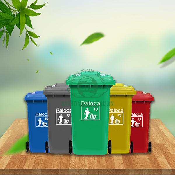 Giảm giá 50% khi mua thùng rác nhựa 240 lít cho toàn bộ khách hàng