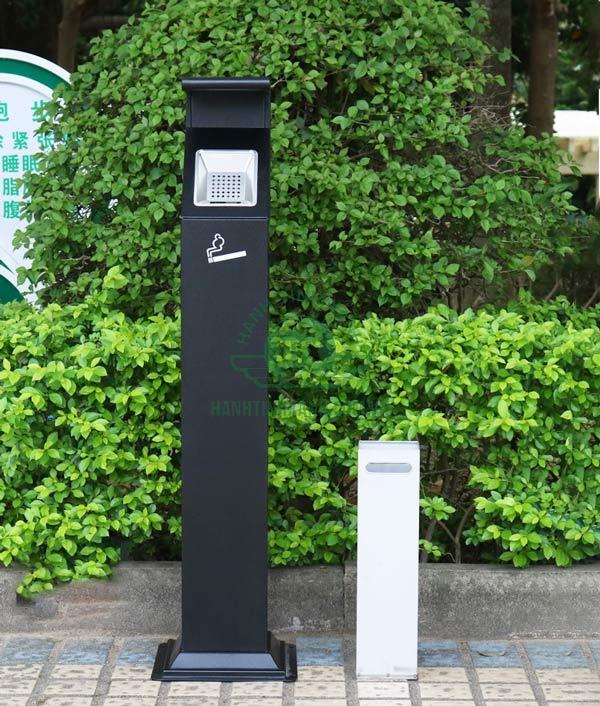 Chọn vị trí phù hợp để đặt trụ gạt tàn thuốc