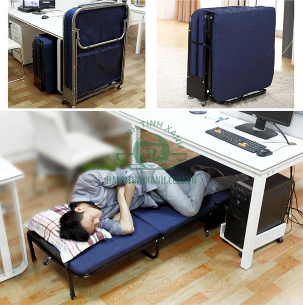 Giường gấp dùng tại văn phòng