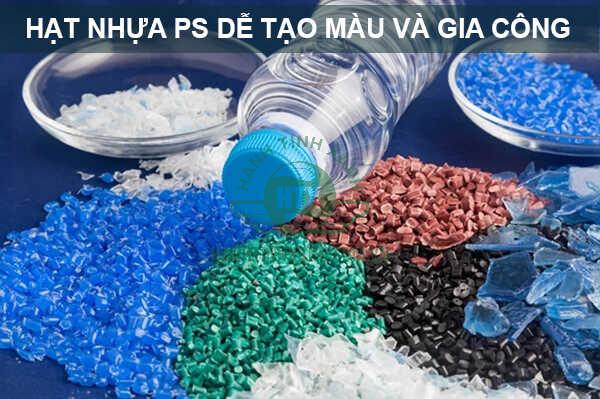 Nhựa PS dễ tạo màu và gia công tạo hình