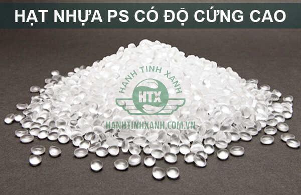 Độ cứng của nhựa PS dạng hạt khá cao, đáp ứng tốt yêu cầu ứng dụng trong da dạng lĩnh vực